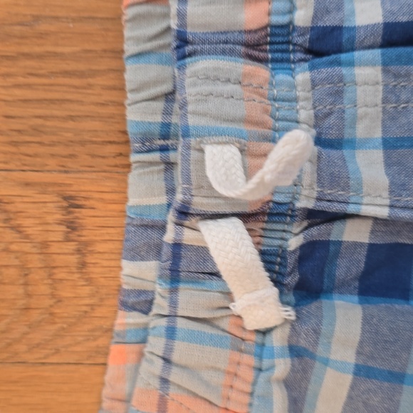 JUMPING BEANS TODDLER  BOYS BLUE PLAID SHORTS SIZE 5T - Picture 5 of 10